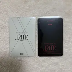ENHYPEN Fate in Soul Jungwon Trading Card Individual Card - Image 2