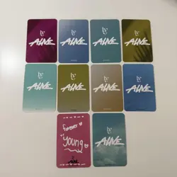 KPop IVE WONYOUNG ALIVE Trading Card from - Image 2