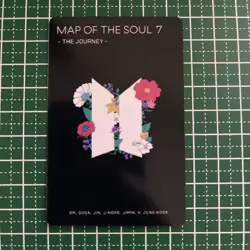 KPOP BTS V Talent Card MAP OF THE SOUL 7 Special Edition - Image 2