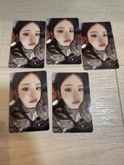 IVE Be Alright Yujin Solo Trading Card 2pcs Used - Image 1