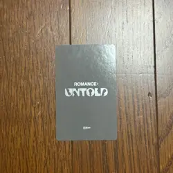 ENHYPEN Trading Card Romance Untold Heeseung Single Card - Image 2