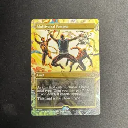 Multiversal Passage (Borderless Non Foil) 206 R MTG Marvel's Spider-Man SPM Rare - Image 1