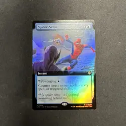 Spider-Sense - #254 Foil (Extended Art) Marvel's Spider-Man - Mtg - Image 1