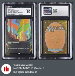 MTG Mana Confluence Galaxy Foil #0160 - Graded CGC 10 - Population 1 🌌 - Image 3