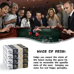 MTG Dice Counters 48 Piece Magic Gathering Token Sparkle Dice Set - Image 5