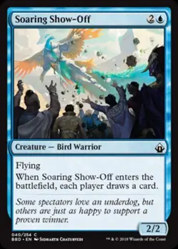 Soaring Show-Off - Light Play MTG Battlebond - Image 1