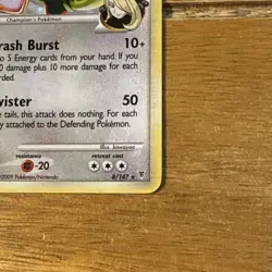 Pokemon Tgc Rayquaza C 8/147 Rare Holo Supreme Victors - Image 5