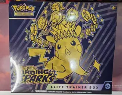 Pokemon TCG Scarlet & Violet SURGING SPARKS Elite Trainer Box FACTORY SEALED ETB - Image 1