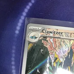 Pokemon Mega Evolution Clawitzer Shinny Rare 141/132 NM - Image 2