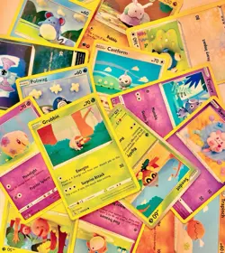 5 Assorted Crochet Pokemon Cards Lot (Random - No Duplicates) - Image 1
