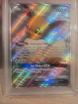 2020 POKEMON SM BLACK STAR PROMO #SM242 EEVEE GX TAG TEAM POWER COLL PSA 9 MINT - Image 4