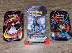 Pokemon: Mega Evolution - Mini Tins Lucario And Gardevoir [FREE Temporal Forces] - Image 1