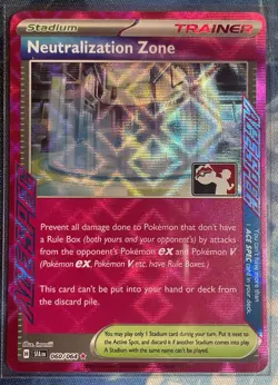Neutralization Zone 060/064 Prize Pack Series Cards Holo Pokemon TCG Card NM - Image 1