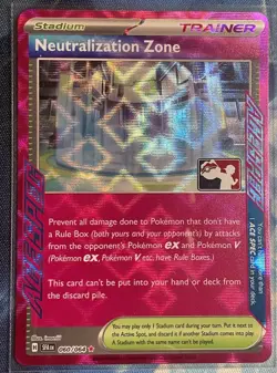 Neutralization Zone 060/064 Prize Pack Series Cards Holo Pokemon TCG Card NM - Image 2