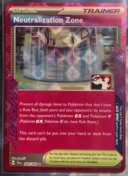 Neutralization Zone 060/064 Prize Pack Series Cards Holo Pokemon TCG Card NM - Image 3