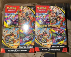 Pokemon TCG : Mega Evolution Booster Bundle - LOT Of 2 Sealed - Image 1