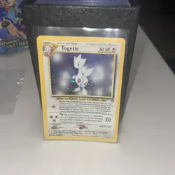 Togetic Neo Genesis Holo Rare Unlimited WOTC Pokemon TCG Card 16/111 (SWIRL) - Image 1