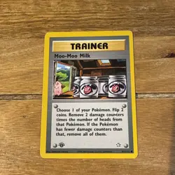 Pokemon Cards: Neo Genesis 1st Edition Common: Moo-Moo Milk 101/111 - Image 1