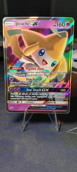 Jirachi GX 79/236 Sm-Unified Minds Holo Pokemon TCG Near Mint Condition Card NM - Image 1