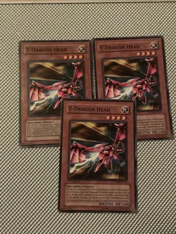 3x LP Y-Dragon Head - DPKB-EN011 - Common 1st Edition yugioh - Image 1