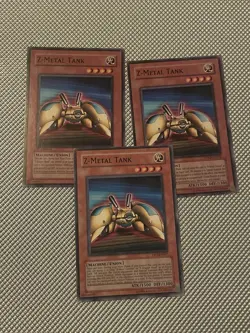 3x LP Z-Metal Tank - DPKB-EN012 - Common 1st Edition yugioh - Image 1