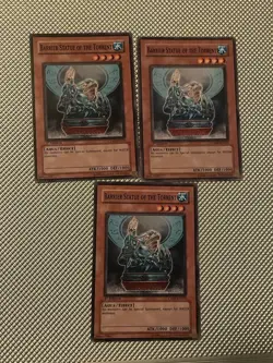 3x Barrier Statue of the Torrent CDIP-EN019 Common 1st Edition LP Yugioh - Image 1