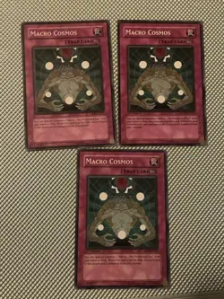 Yugioh 3x Macro Cosmos EOJ-EN057 SDDE Common LP-HP - Image 1