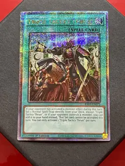 Triple Tactics Thrust | RA03-EN072 | Quarter Century Secret Rare | YuGiOh! - Image 2