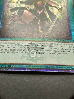 Triple Tactics Thrust | RA03-EN072 | Quarter Century Secret Rare | YuGiOh! - Image 3