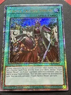 Triple Tactics Thrust | RA03-EN072 | Quarter Century Secret Rare | YuGiOh! - Image 5