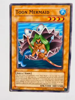 YU-GI-OH! TOON MERMAID SDP-023 NM CARD - Image 1