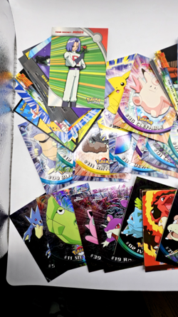 2000 Topps Pokemon - Chrome and Movie Cards - Mixed Lot! CHARIZARD DIECUT - Image 2
