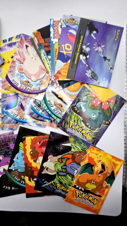 2000 Topps Pokemon - Chrome and Movie Cards - Mixed Lot! CHARIZARD DIECUT - Image 3