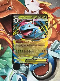 Mega Venusaur EX Mega Evolution Base Set 003/132 Pokemon TCG Card - Image 1