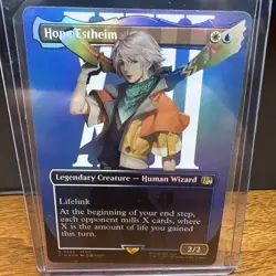 Hope Estheim Borderless Foil Card FIN-0396 Rare Magic: The Gathering - Image 1