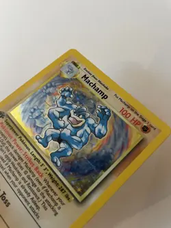 Pokemon TCG Machamp 1st Edition Holo Rare Card Base Set 8/102 - Image 3