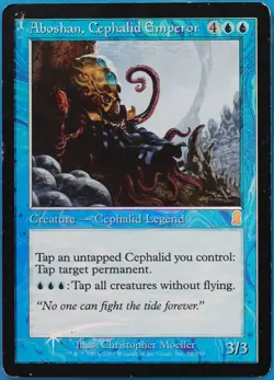 Aboshan, Cephalid Emperor FOIL Odyssey HEAVILY PLD Rare CARD (475252) ABUGames - Image 1