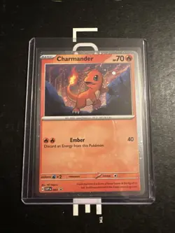 Pokemon Card Charmander 151 Black Star Promo 2023 SVP 047 NM-Mint - Image 1
