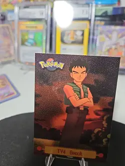 TV4 Brock 1999 Pokemon Card Topps TV Animation Edition - Image 3
