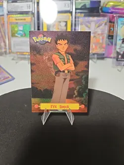 TV4 Brock 1999 Pokemon Card Topps TV Animation Edition - Image 4