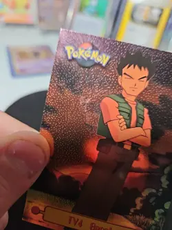TV4 Brock 1999 Pokemon Card Topps TV Animation Edition - Image 5