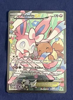 Pokemon Sylveon EX (Full Art) RC32-32 Generations: Radiant Collection Holo Card - Image 1