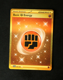 Pokemon Card - Basic Fighting Energy 258/198 - SV Base - Hyper Rare - NM ⭐ - Image 1