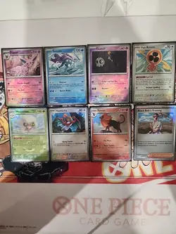English Pokemon Prismatic Evolutions Poka Ball, 8 Card Bundle, Freshly Packed - Image 1