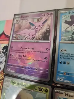 English Pokemon Prismatic Evolutions Poka Ball, 8 Card Bundle, Freshly Packed - Image 3