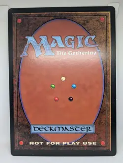 MTG Magic The Gathering Black Lotus Oversize 6x9 1996 Scrye Magazine Promo Card - Image 2