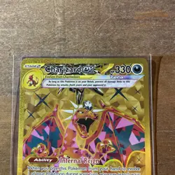 Pokemon TCG Charizard EX Obsidian Flames Holo Hyper Rare Card 228/197 - Image 3