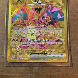 Pokemon TCG Charizard EX Obsidian Flames Holo Hyper Rare Card 228/197 - Image 4