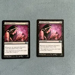 MTG -Liliana's Caress - Core set 2011 (M11) -Near Mint - MAGIC CARD - Image 1