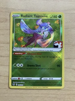 Radiant Tsareena 016/195 Prize Pack Series Cards Holo Near Mint - Image 1
